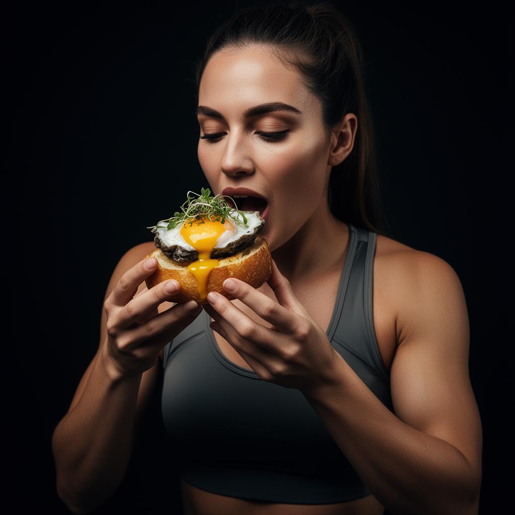 Bouteille de protéine et haltères, esthétique fitness premium